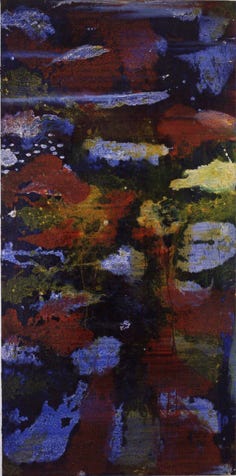 Azulen • 1998 100 × 200 cm • Öl auf Leinwand