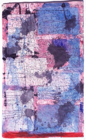 Ohne Titel IV • 2000 100 × 170 cm • Öl auf Himalayapapier