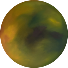 "Blink and you will miss it.”, Öl auf Leinwand, Tondo