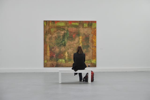  Manche fließende, schimmernden, zärtliche Stunden 220 cm x 240 cm Öl auf Leinwand Österreich, Wien