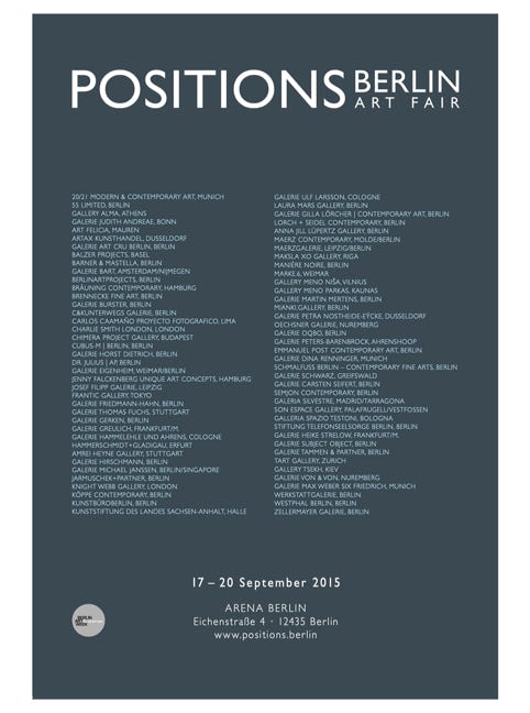 Positions Berlin
